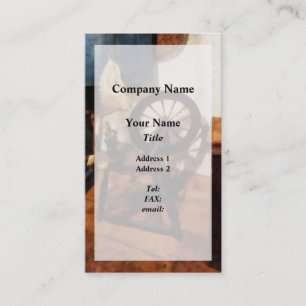 Cartão De Visita Sobreposição da roda de rotação pequena