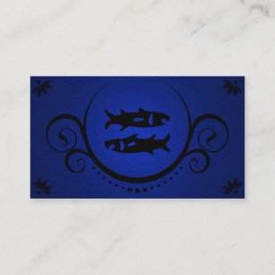 Cartão De Visita sofisticação dos peixes