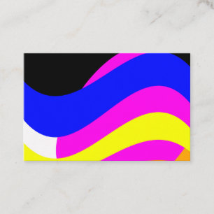 Cartão De Visita Sol no mar