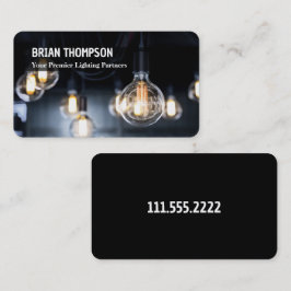 Cartão De Visita Soluções de iluminação