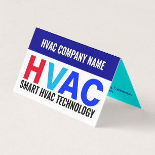 Cartão De Visita Soluções de tecnologia HVAC inteligentes, HVAC exp
