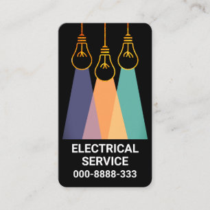 Cartão De Visita Sombra de iluminação Dourada de travamento criativ