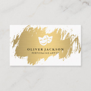 Cartão De Visita Sorriso ativo das máscaras triste