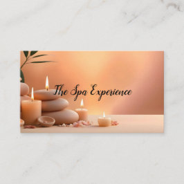 CARTÃO DE VISITA SPA EXPERIENCE BUSINESS CARD