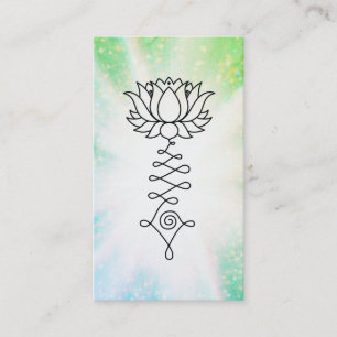 Cartão De Visita *~*   Sparkles Lotus Lily Reiki — Energia de cur