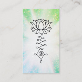 Cartão De Visita *~*   Sparkles Lotus Lily Reiki — Energia de cura