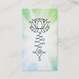 Cartão De Visita *~* Sparkles Lotus Lily Reiki — Energia de cura