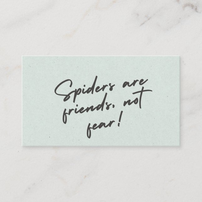 Cartão De Visita Spider Spirit – Bold Nature-Inspired Design Watch (Frente)