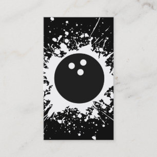 Cartão De Visita splatz da boliche