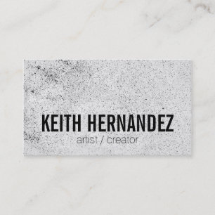 Cartão De Visita Sprayed / Artístico