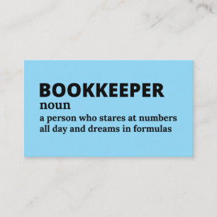 Cartão De Visita Spreadsheet Champion - Engraçada Design de Livrari