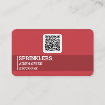 Sprinklers Irrigação Personalizada QR