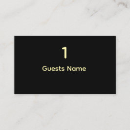 Cartão De Visita Standard Wedding Place Card Size