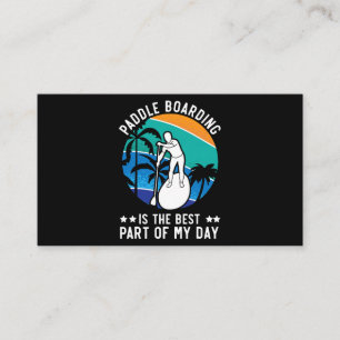 Cartão De Visita Standup Paddleboard Paddleboard Água Surfar S