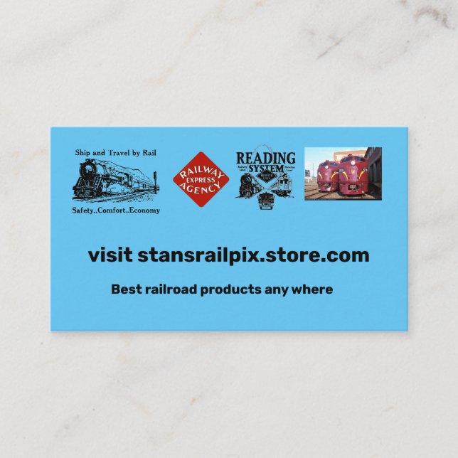 Cartão De Visita stansrailpix.store (Frente)