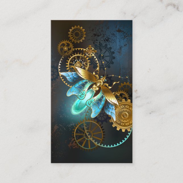 Cartão De Visita Steampunk Firefly (Frente)