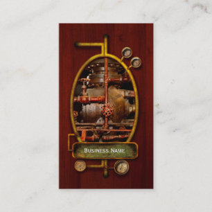 Cartão De Visita Steampunk - Sonhos impossíveis