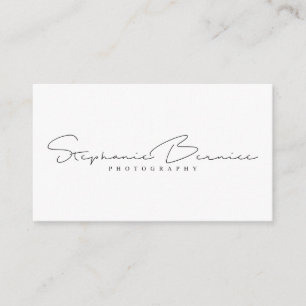 Cartão De Visita Stephanie Bernice