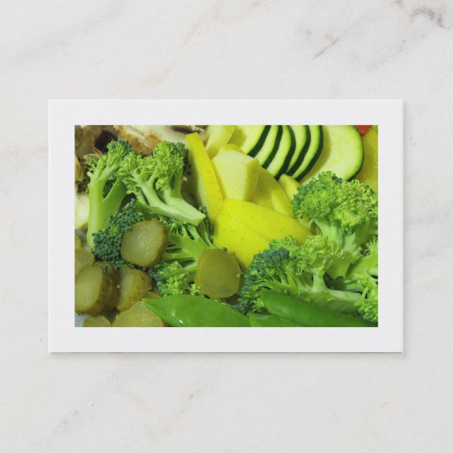 Cartão De Visita Stir-fry 01 (bordado) (Frente)