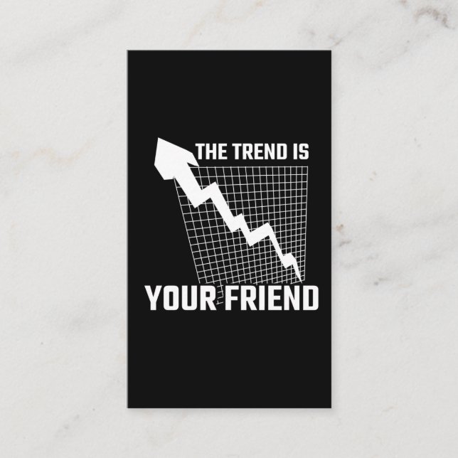 Cartão De Visita Stock Market Trader Exchange Money Investor (Frente)