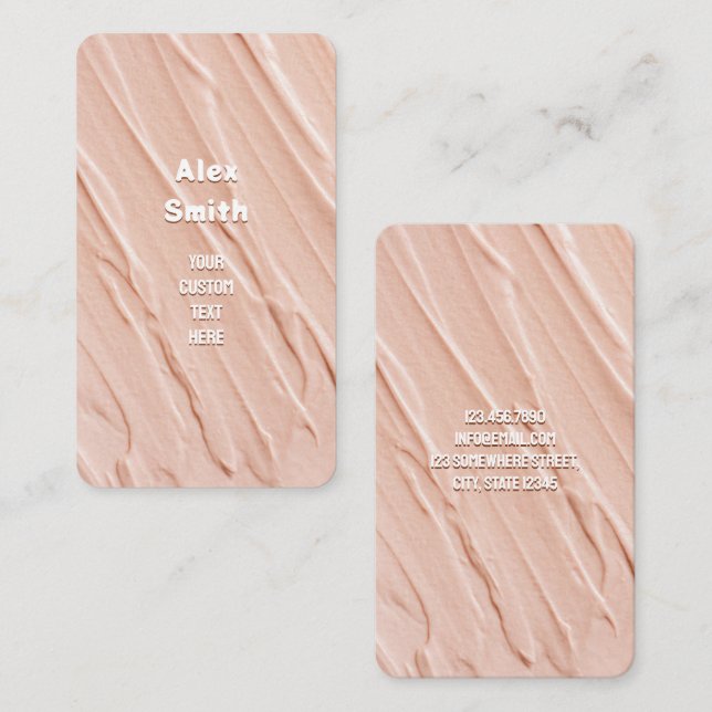 Cartão De Visita Stucco (Frente/Verso)