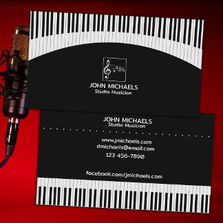 Cartão De Visita Studio Musical