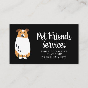 Cartão De Visita Sua empresa Serviços Pet