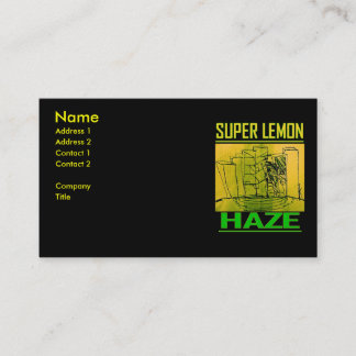 CARTÃO DE VISITA SUPER LEMON HAZE