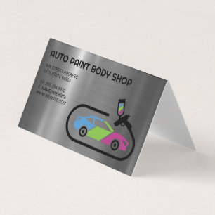 Cartão De Visita Suporte Automotivo Pintura Automotiva
