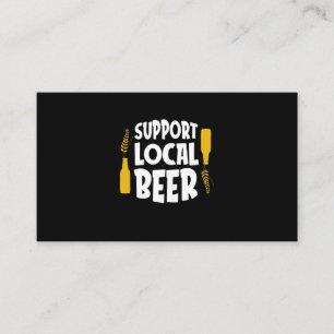 Cartão De Visita Suporte para cerveja local