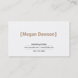 Cartão De Visita Suportes (taupe)