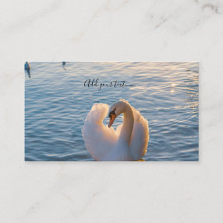 Cartão De Visita Swan bonito