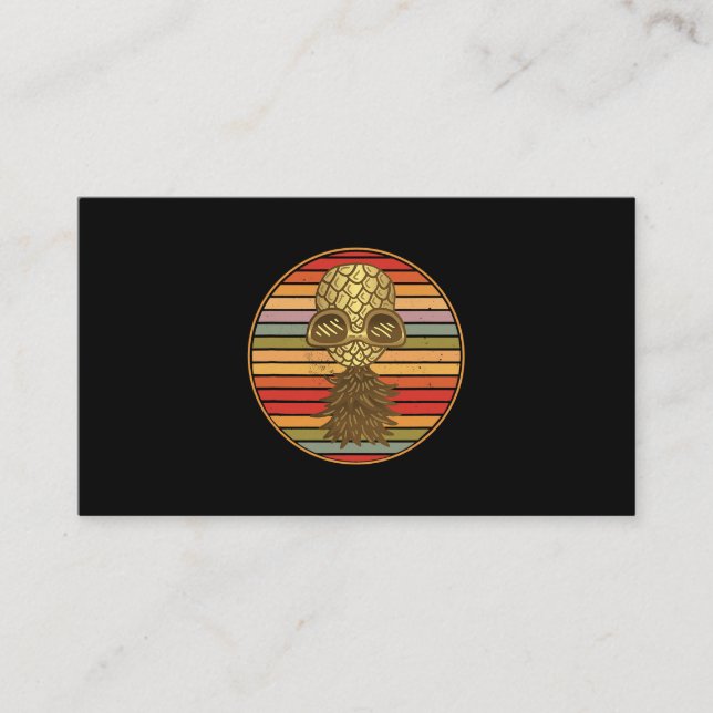 Cartão De Visita Swinger 7 para Ananás 7, de cabeça para baixo (Frente)