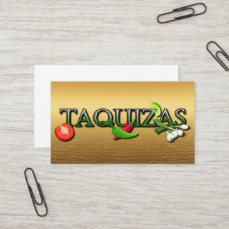 Cartão De Visita Tacaizás