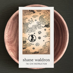 Cartão De Visita Tai Chi Artes Marciais
