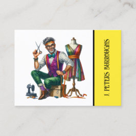 Cartão De Visita Tailor Sewing