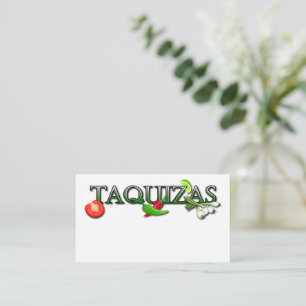 cartão de visita taquizas