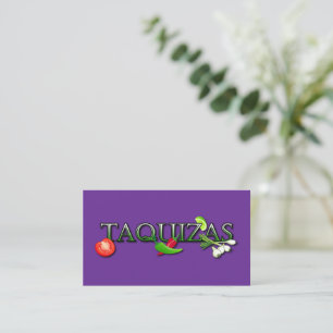 Cartão De Visita Taquizas