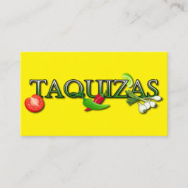 Cartão De Visita Taquizas Taco