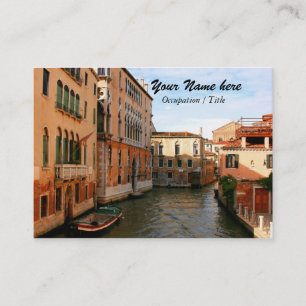 Cartão De Visita Tarde dourada