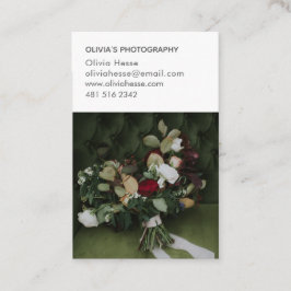 Cartão De Visita Tarjeta de visita para fotógrafo 7 Foto + Datos