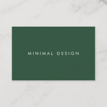 Tarjeta visita Eden Green & White Business Card