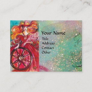 CARTÃO DE VISITA TAROTS DAS SOMBRAS PERDIDAS/RODA DA FORTUNA