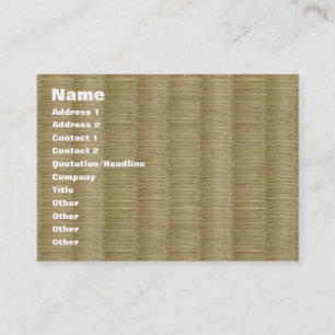 Cartão De Visita Tatami Mat 畳 2