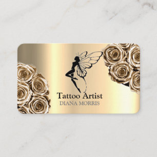 Cartão De Visita Tattoo Artist Salon