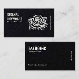 Cartão De Visita Tattoo Studio