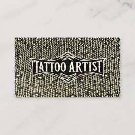 Cartão De Visita Tatuagem Artista Corpo Arte Salão Compro Profissio