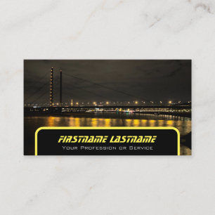 Cartão De Visita Taxi driver taxista amarelo táxi luz da cidade