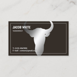 Cartão De Visita Taxidermia