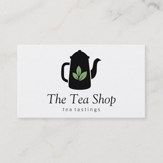 Cartão De Visita Tea Leaf | Pol II (Frente)